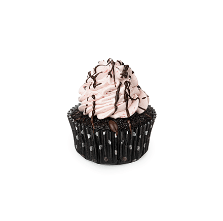 Višeň & čokoláda cupcake
