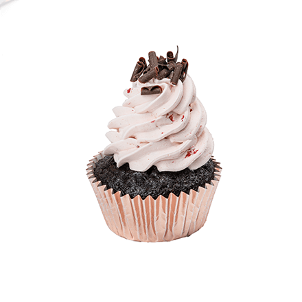 Malina & čokoláda cupcake